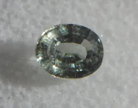 1.17 cts. PASTEL RIVER GREEN MONTANA SAPPHIRE