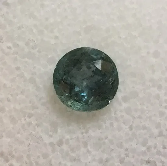 1.32 CTS BLUE/GREEN COLOR ROUND CUT MONTANA SAPPHIRE