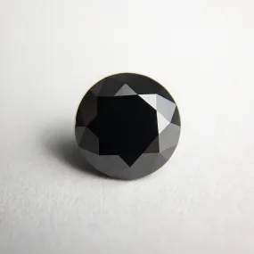 1.63ct 7.27x7.22x4.69mm Black Round Brilliant 18545-01