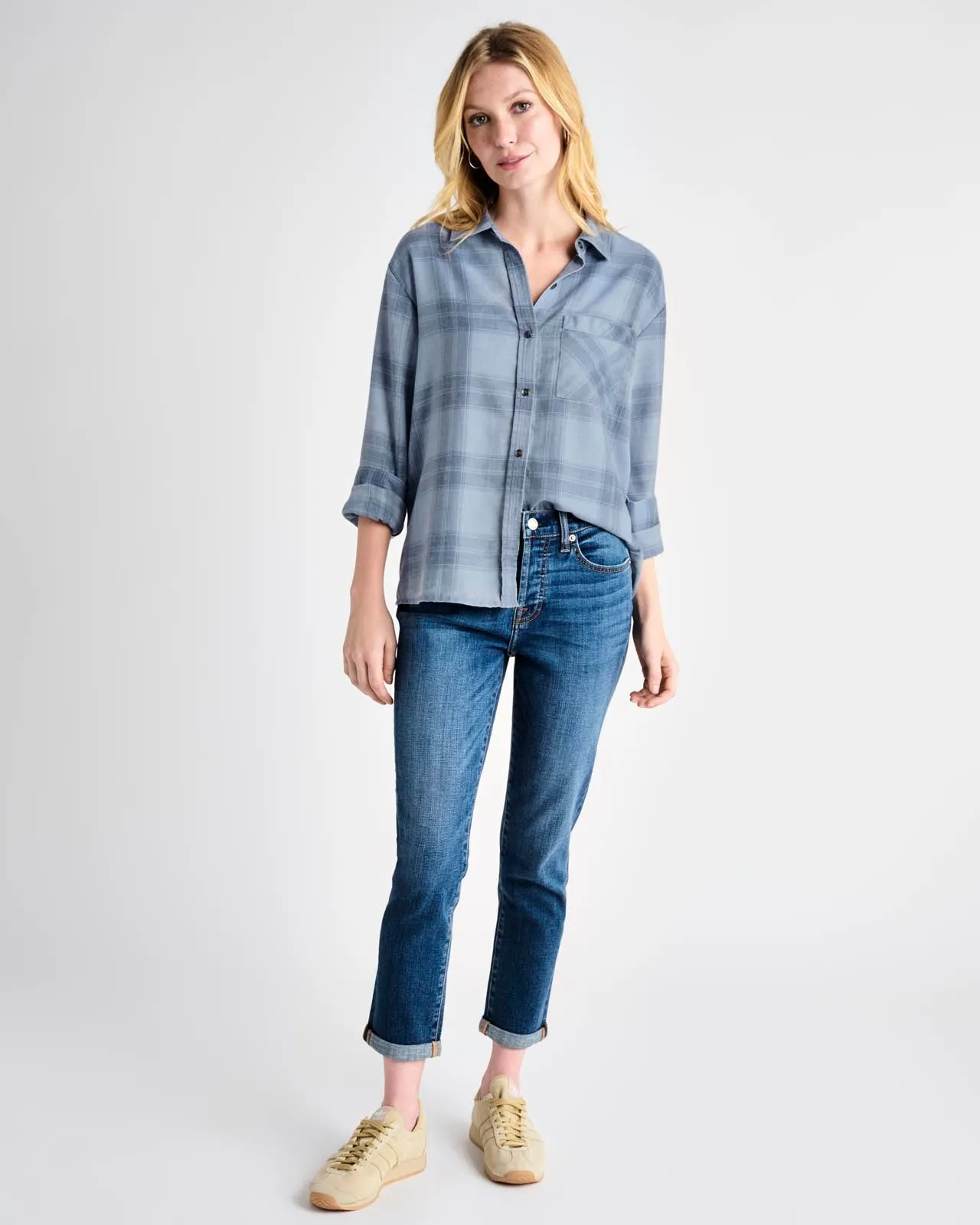 Abigail Plaid Button Down