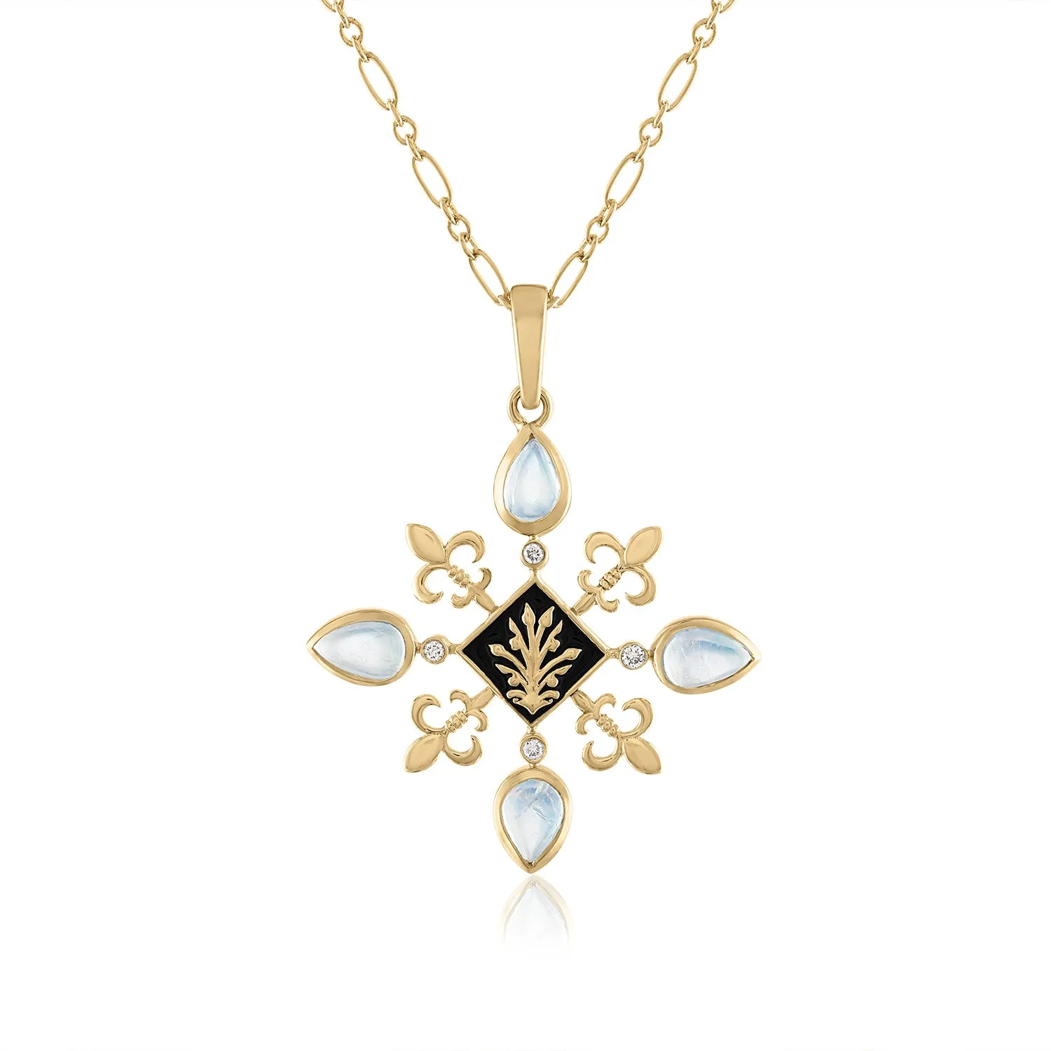 ANASATASIA FLEUR DE LIS PENDANT