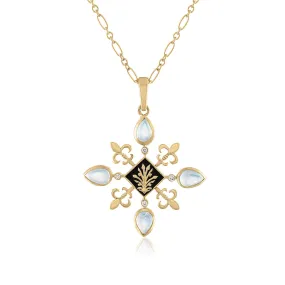 ANASATASIA FLEUR DE LIS PENDANT