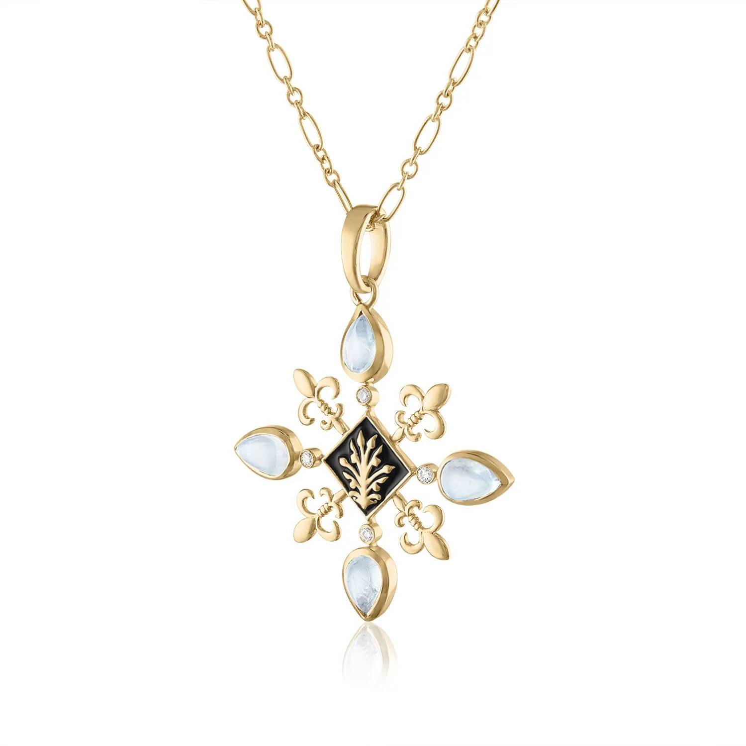 ANASATASIA FLEUR DE LIS PENDANT