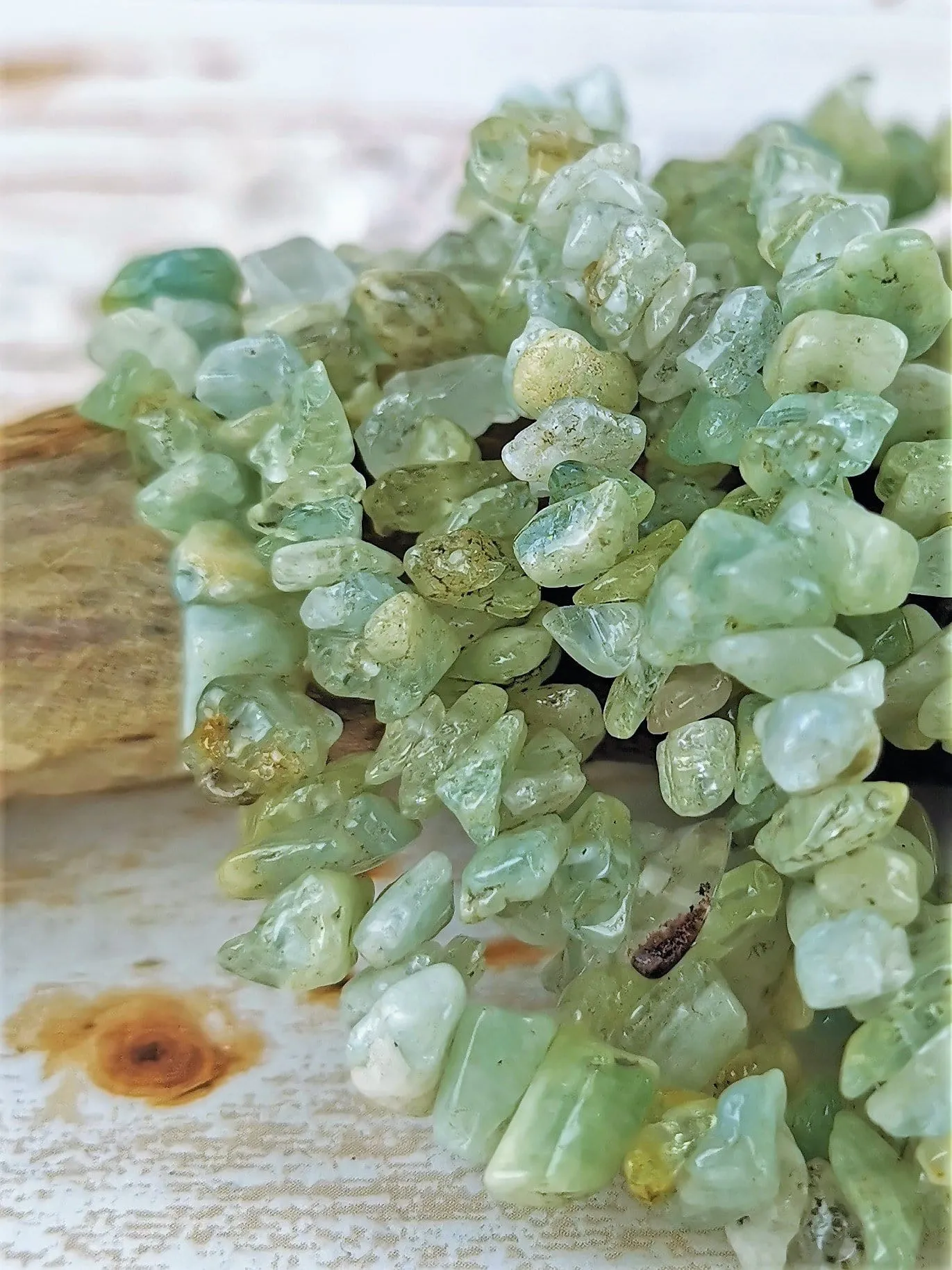 Aquamarine Chip Beads