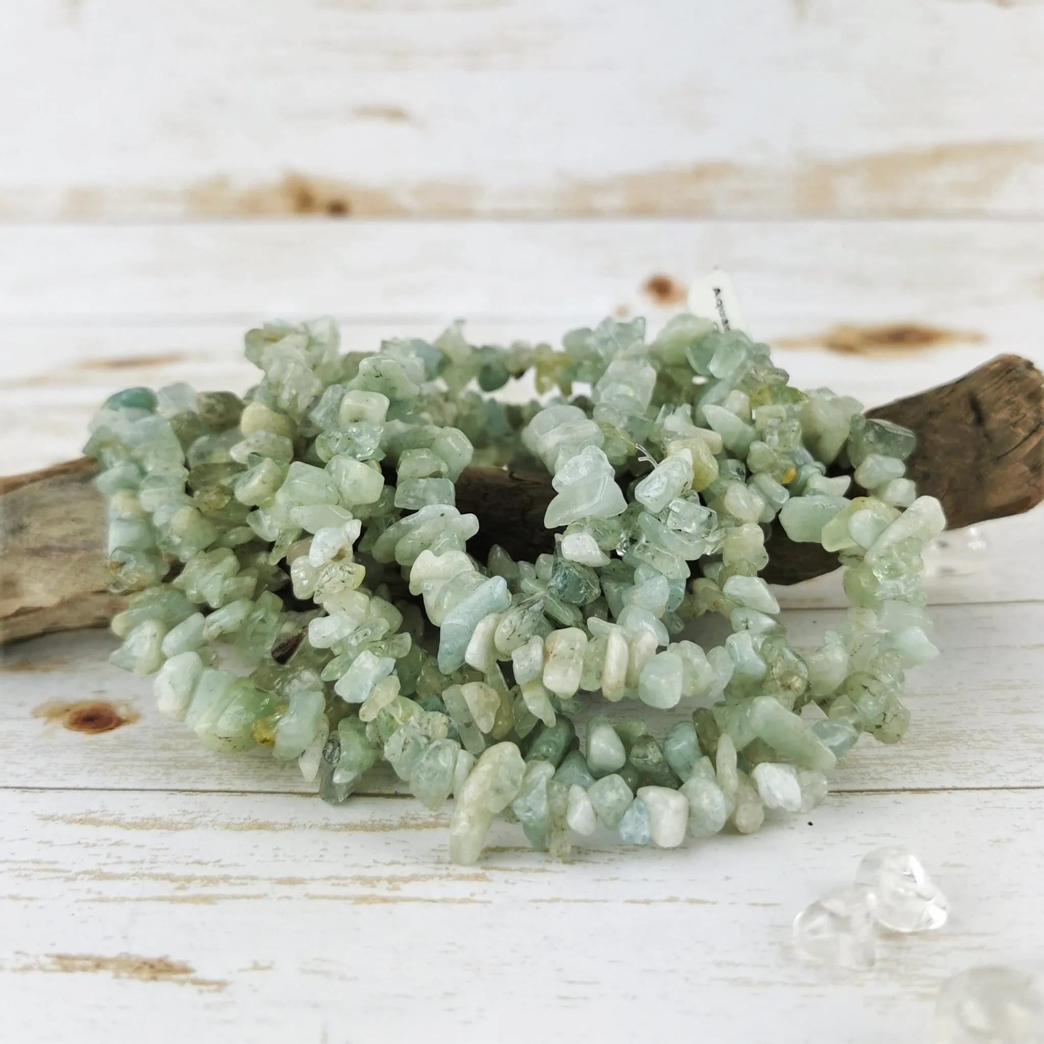 Aquamarine Chip Beads