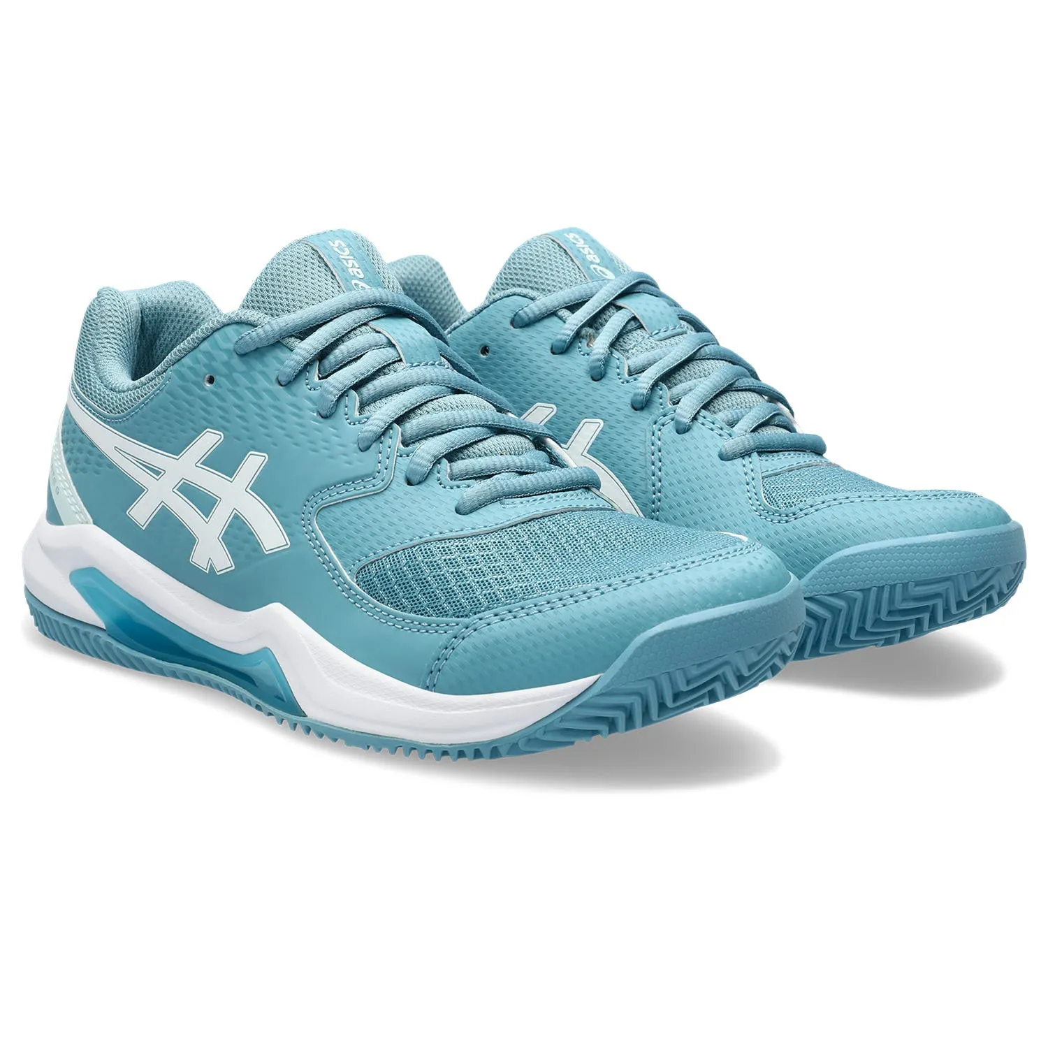 Asics Tennisschoen Gel Dedicate 8 Clay Dames Blauw