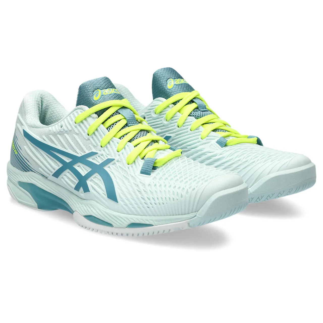 Asics Tennisschoen Solution Speed FF 2 Dames Groen