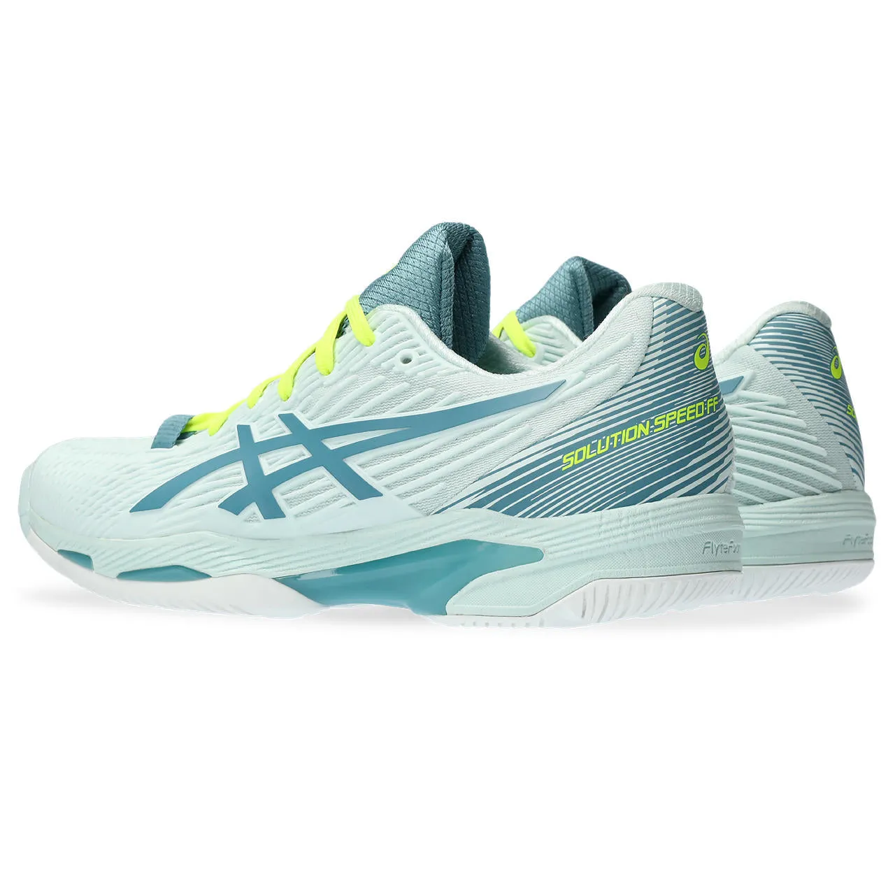 Asics Tennisschoen Solution Speed FF 2 Dames Groen