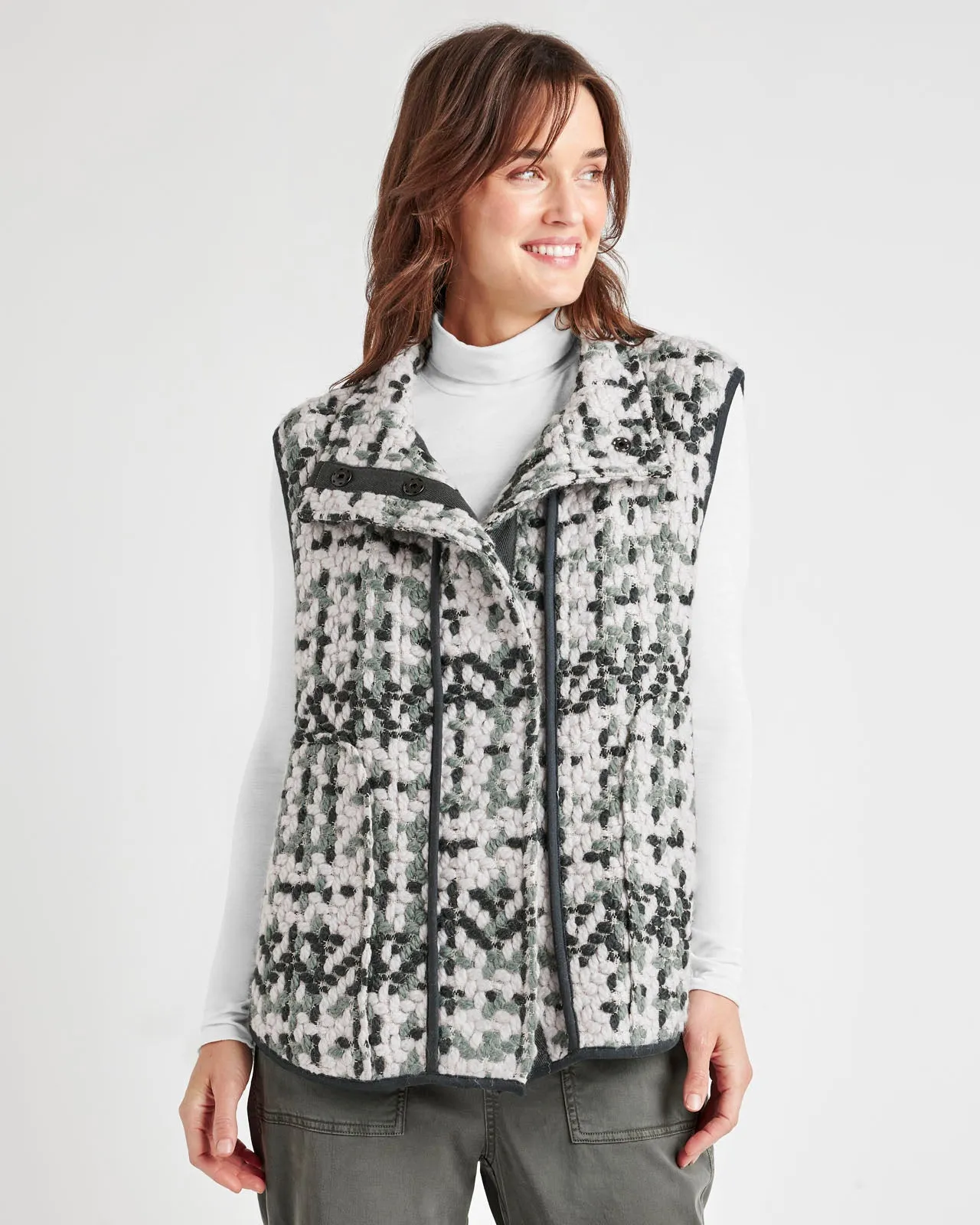 Aspen Plaid Vest