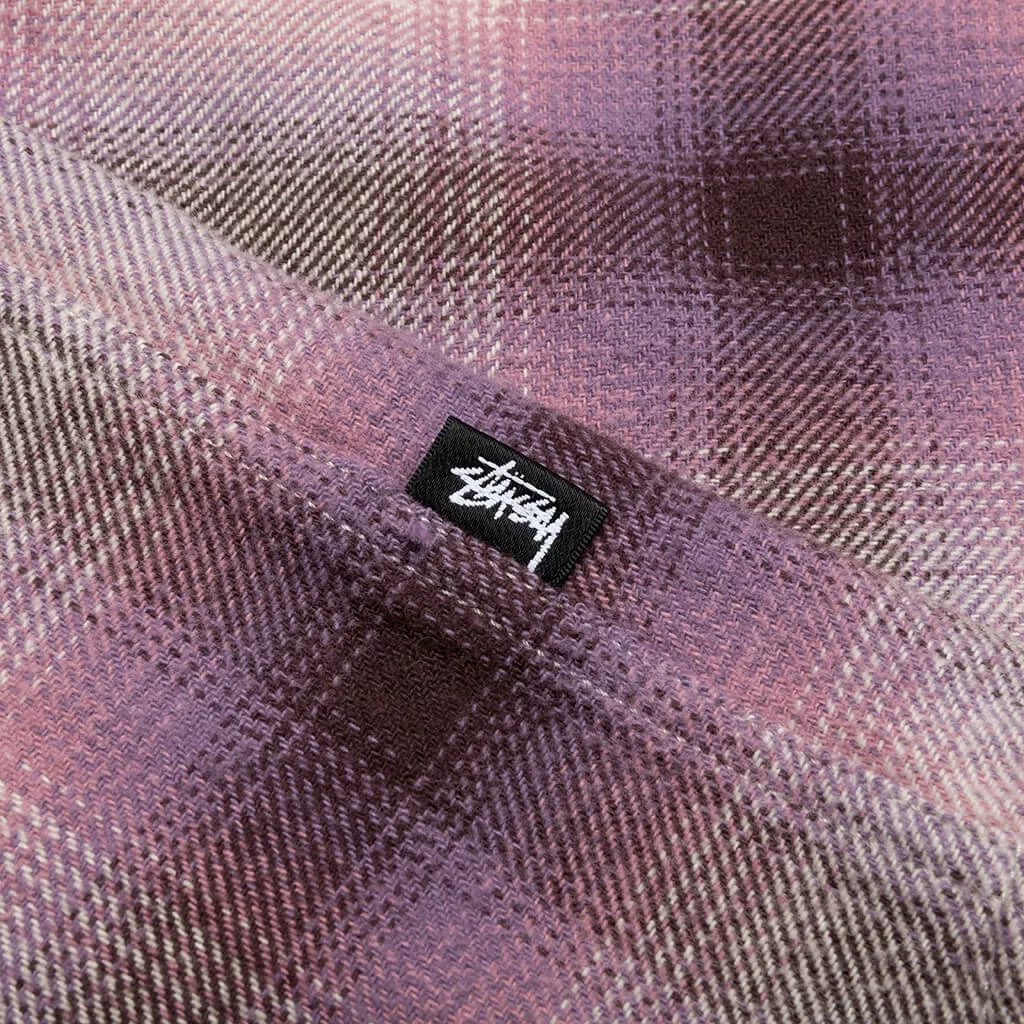 Bay Plaid Shirt - Berry