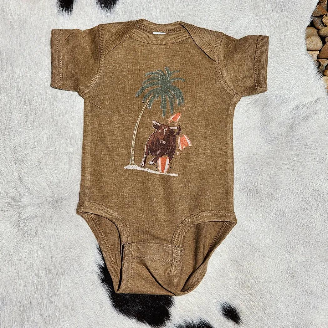 Beach Bulls Tee/Onesie