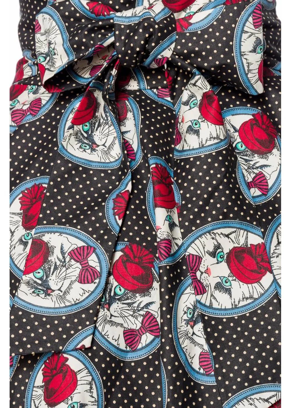 Belsira Madame La Kitty 50's Swing Skirt