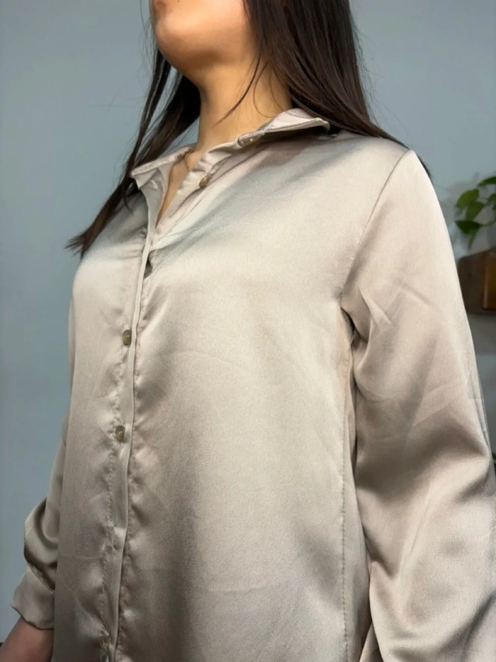 Camicia beige