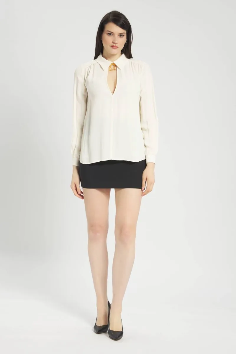 Camicia Donna Beige