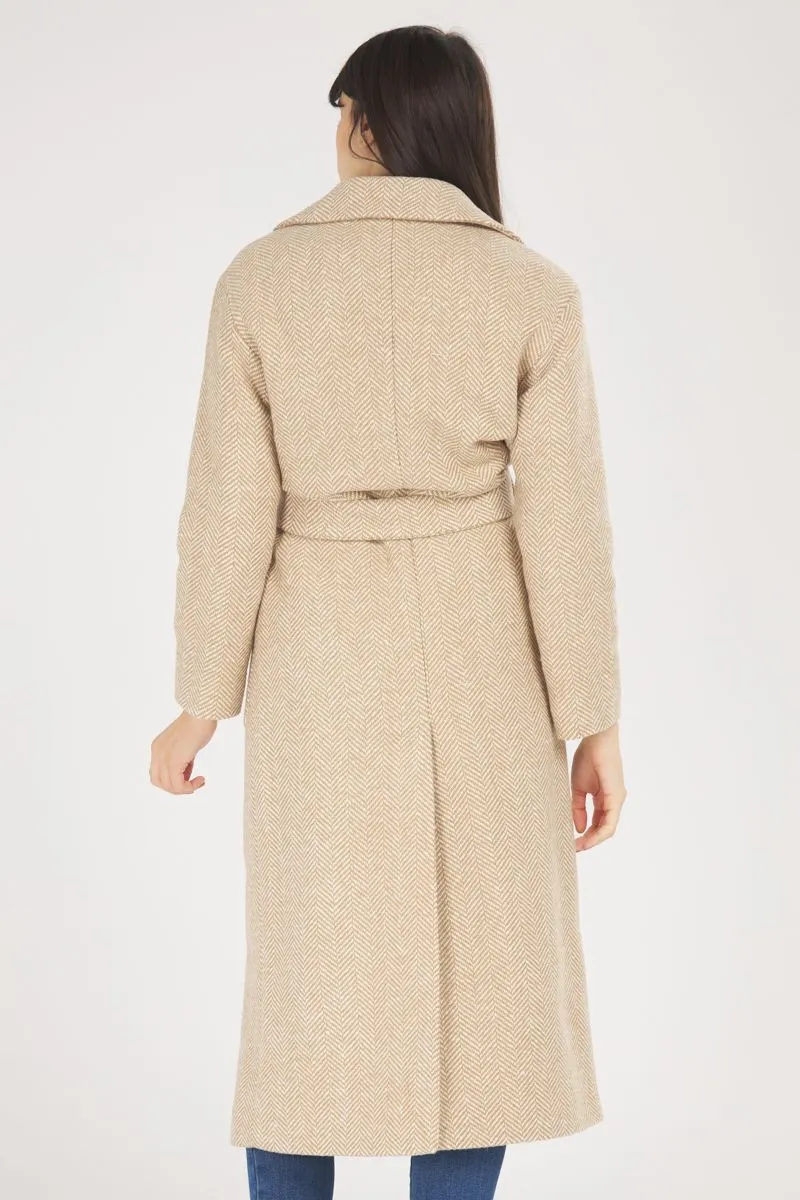 Cappotto Donna Beige