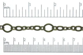 CH2120, Fancy Cable Chain - Per Inch