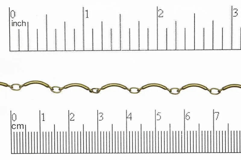 CH817, Curved Link Chain - Per Foot