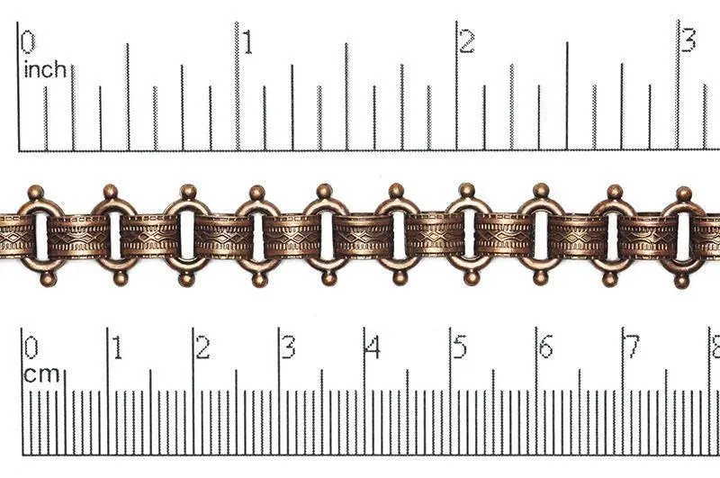 CH843, Vintage Book Chain - Per Inch