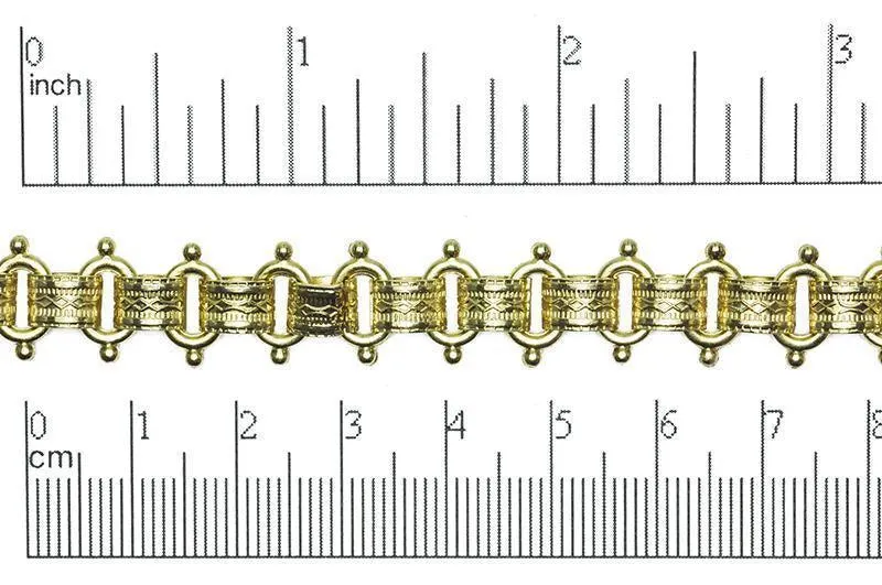 CH843, Vintage Book Chain - Per Inch