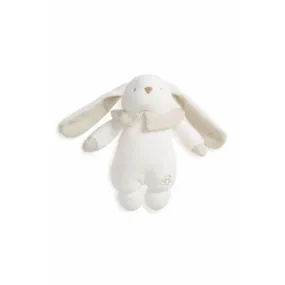 Chevron Rabbit Rattle - Beige