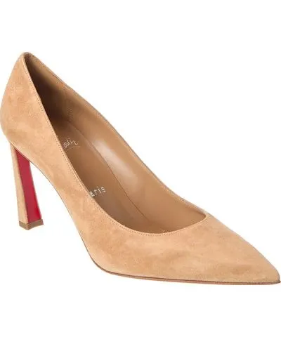 Christian Louboutin Condora 85 Suede Pump