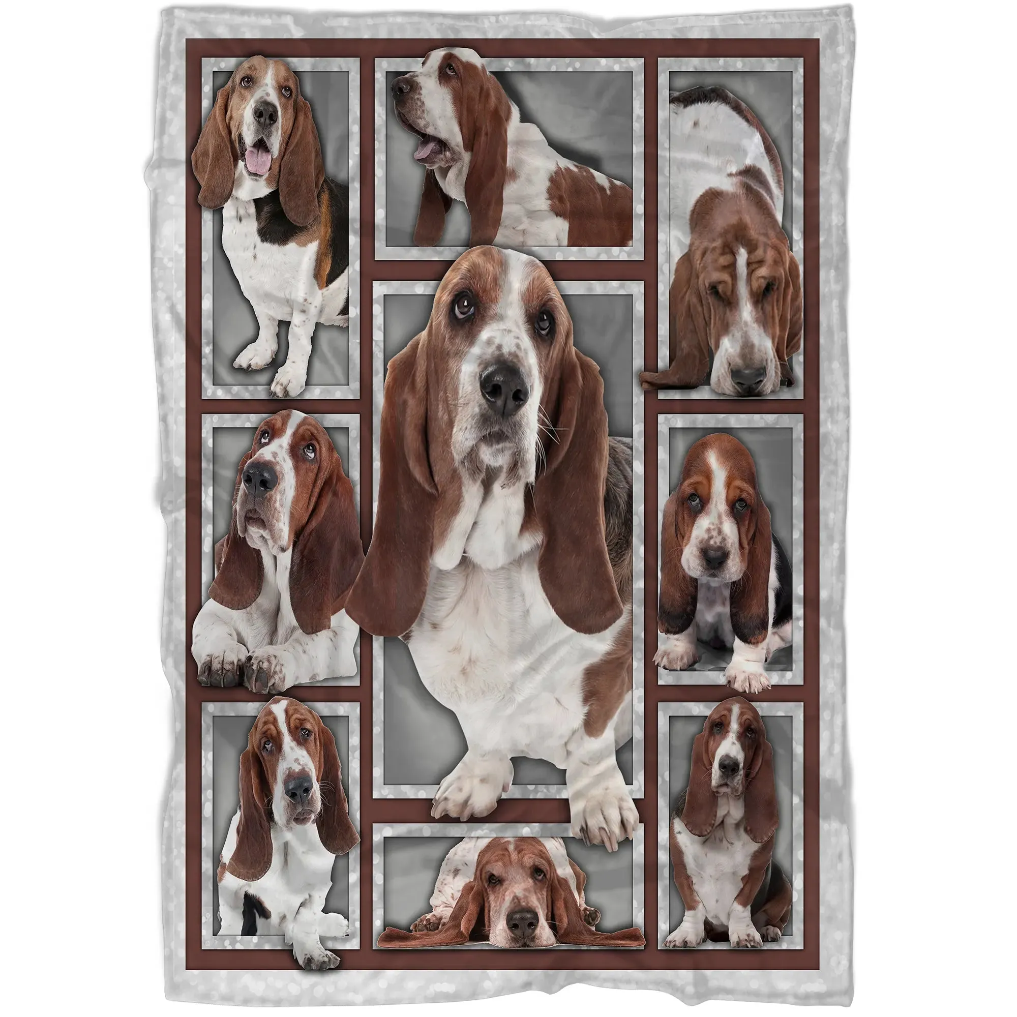 Couverture Basset Hound,  Race De Chiens Originaire Du Royaume-Uni - CT28092220