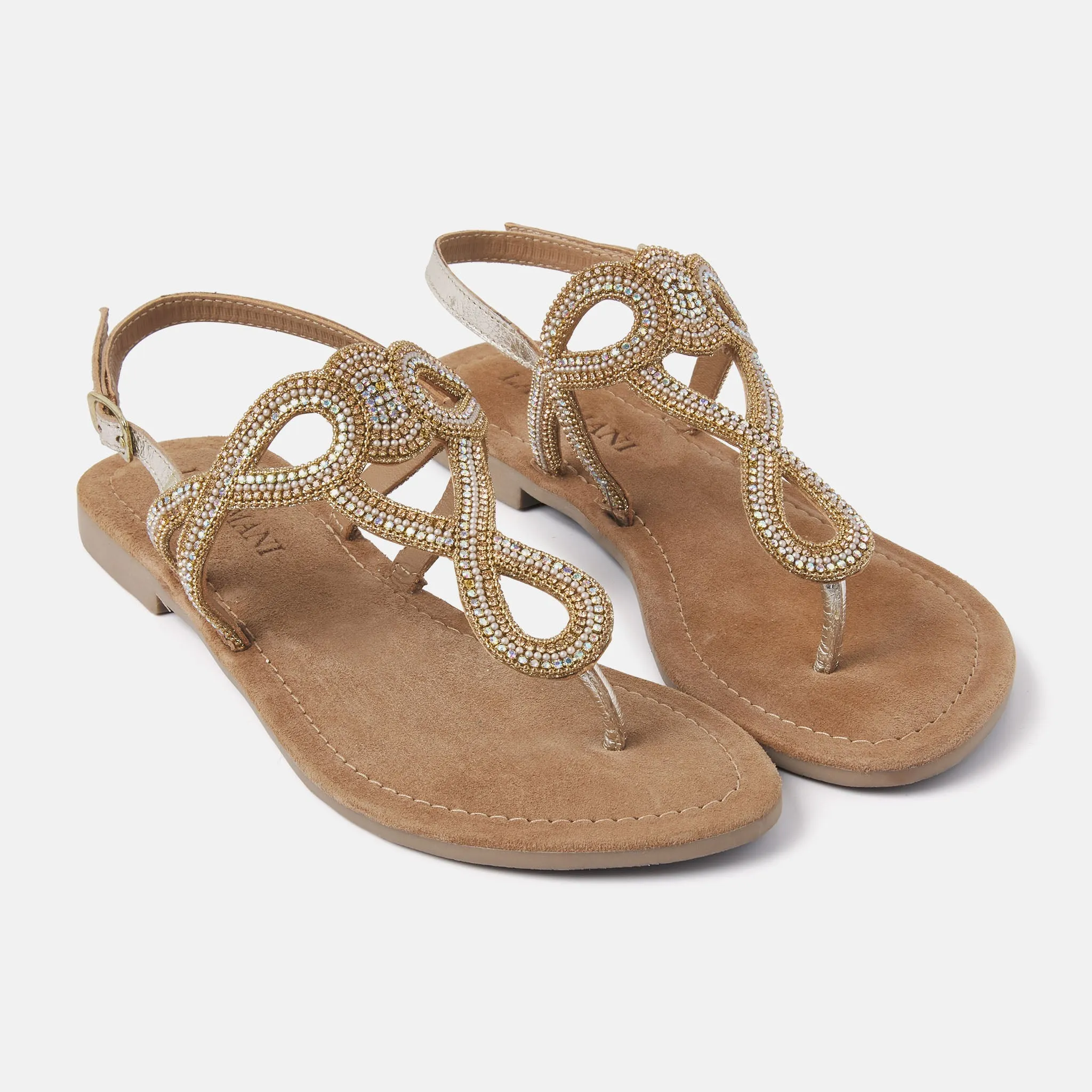 Dames Sandalen 33.510 Gold