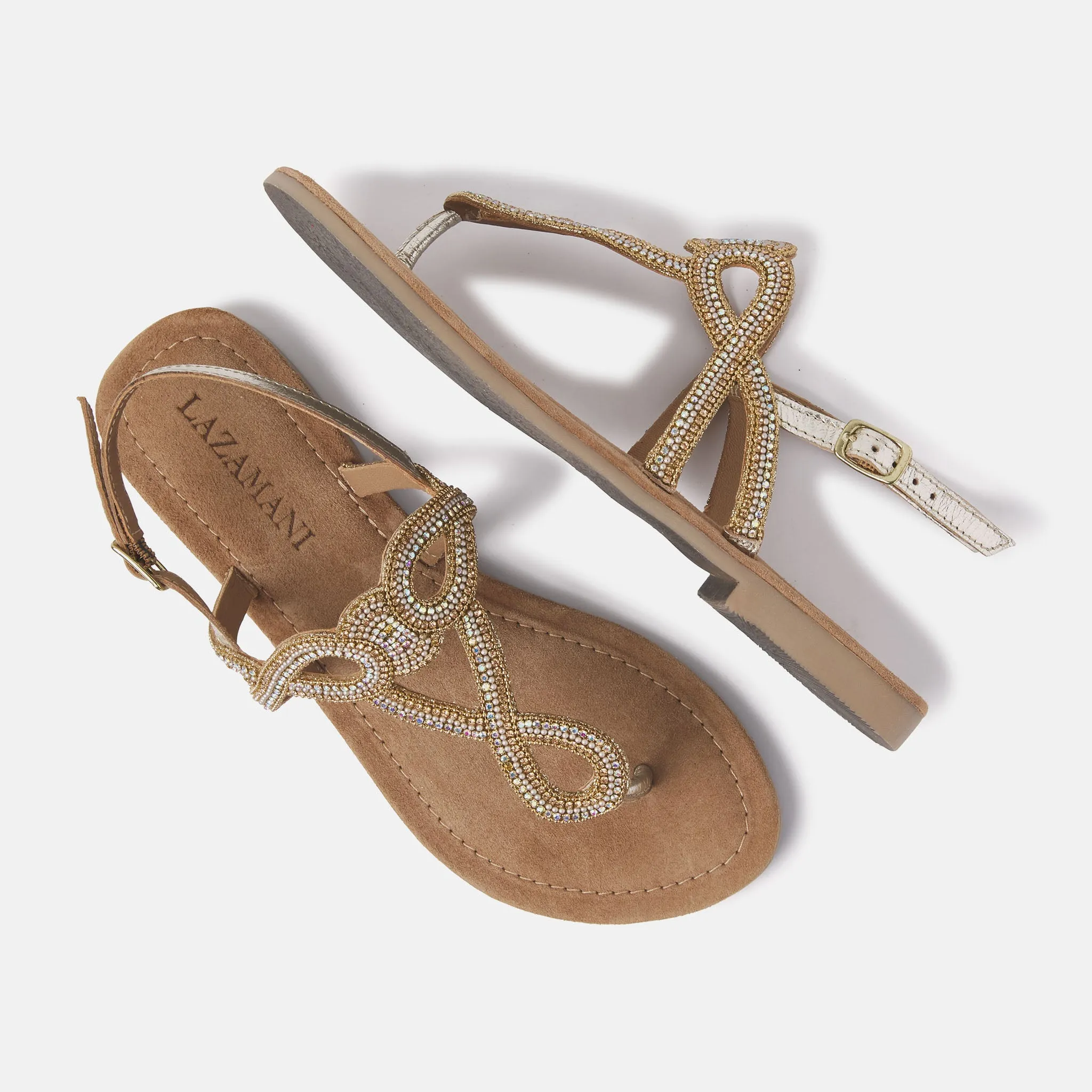 Dames Sandalen 33.510 Gold