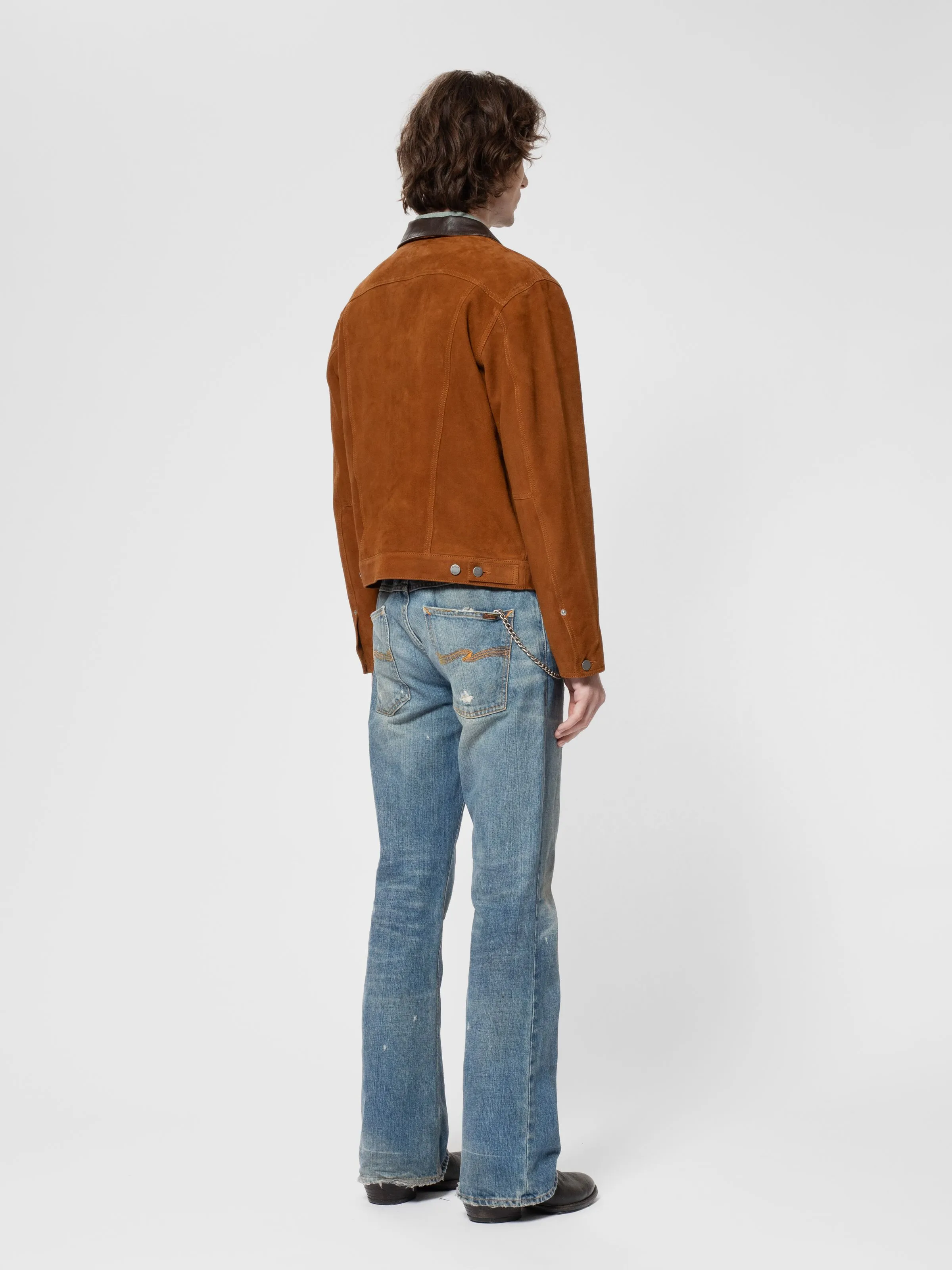 Danny Suede Jacket Tobacco