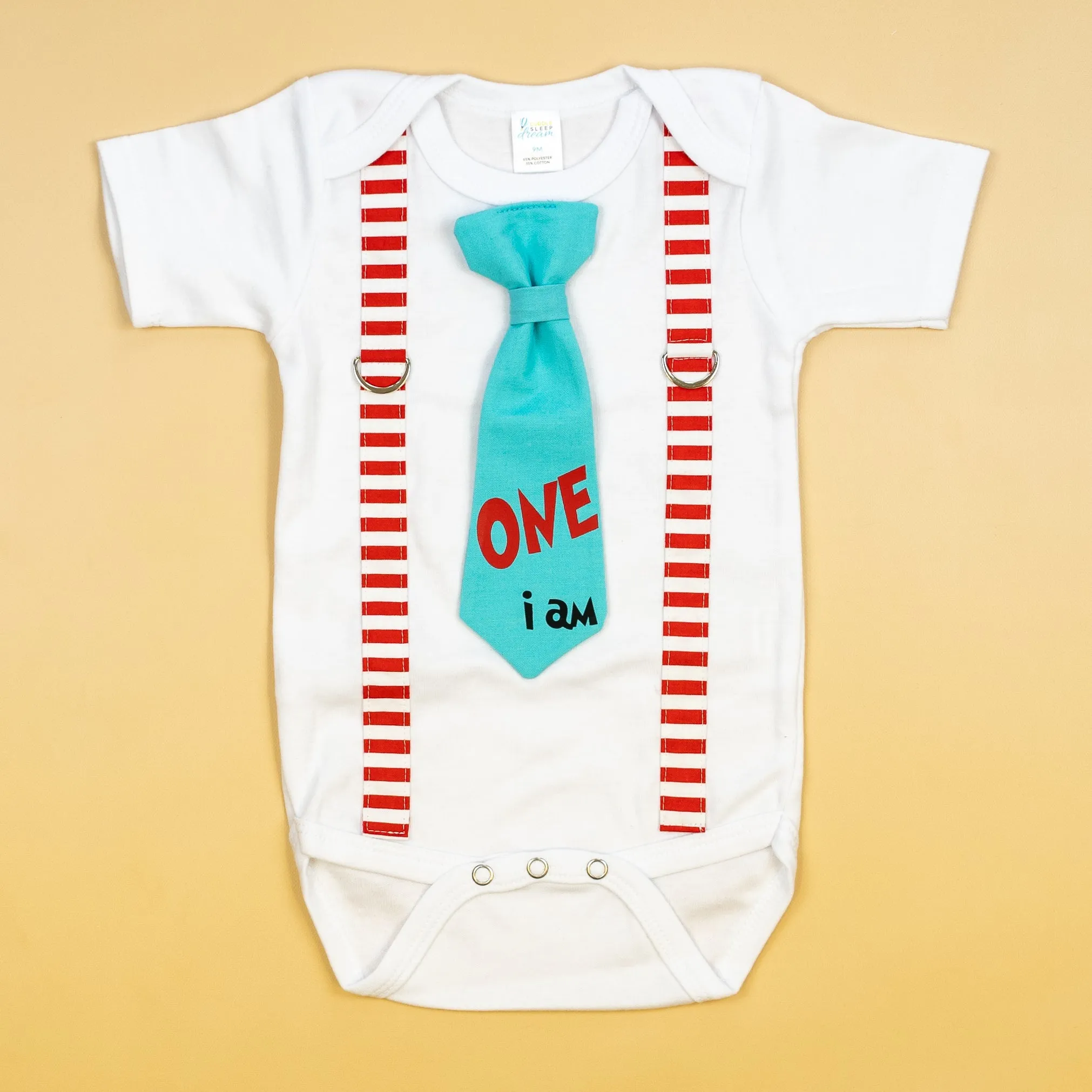 Dr. Seuss 1st Birthday Onesie