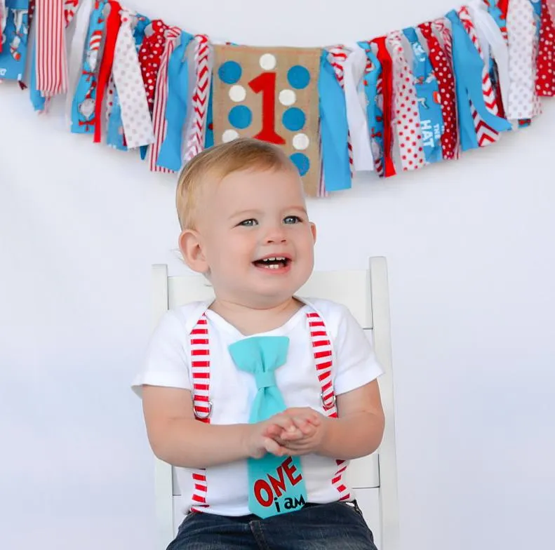 Dr. Seuss 1st Birthday Onesie