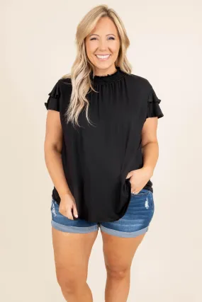 Fancy Fancy Top, Black