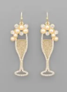 Fancy Flute Earrings