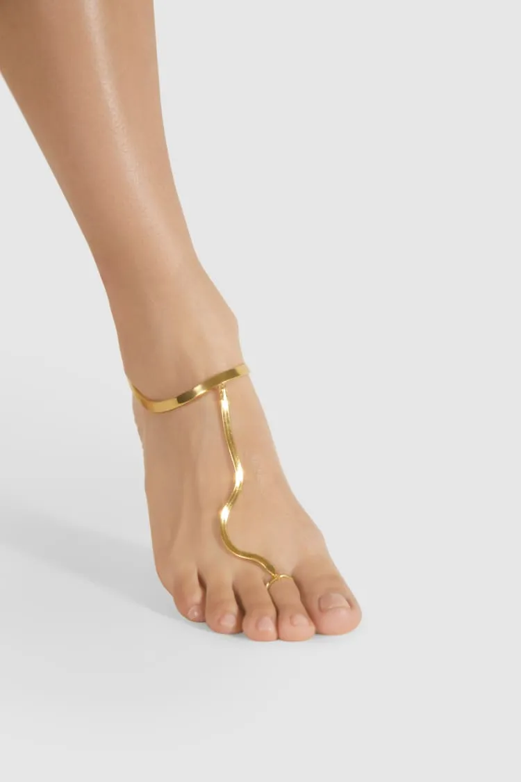 Fancy Gold anklet