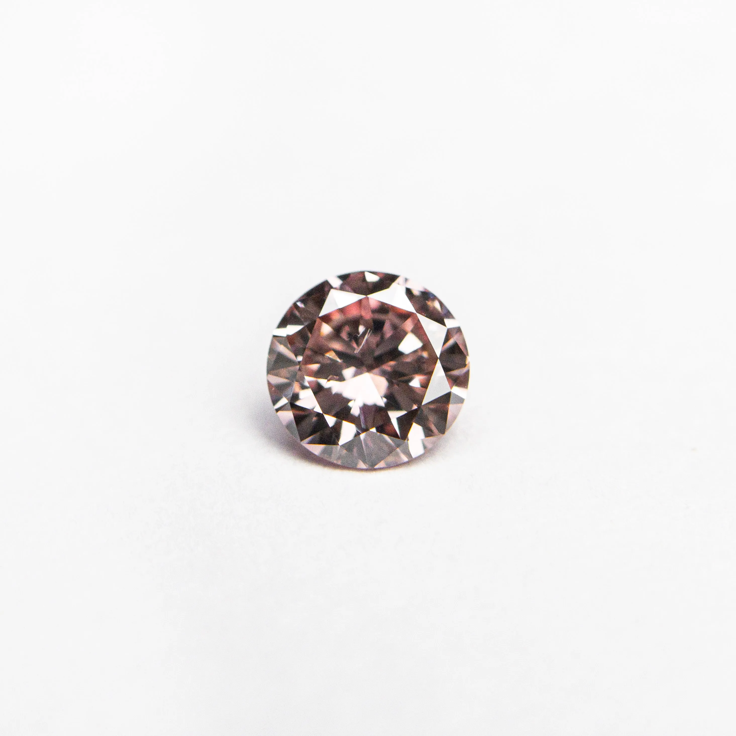 Fancy Intense Pink Brilliant Diamond - 0.30ct Round