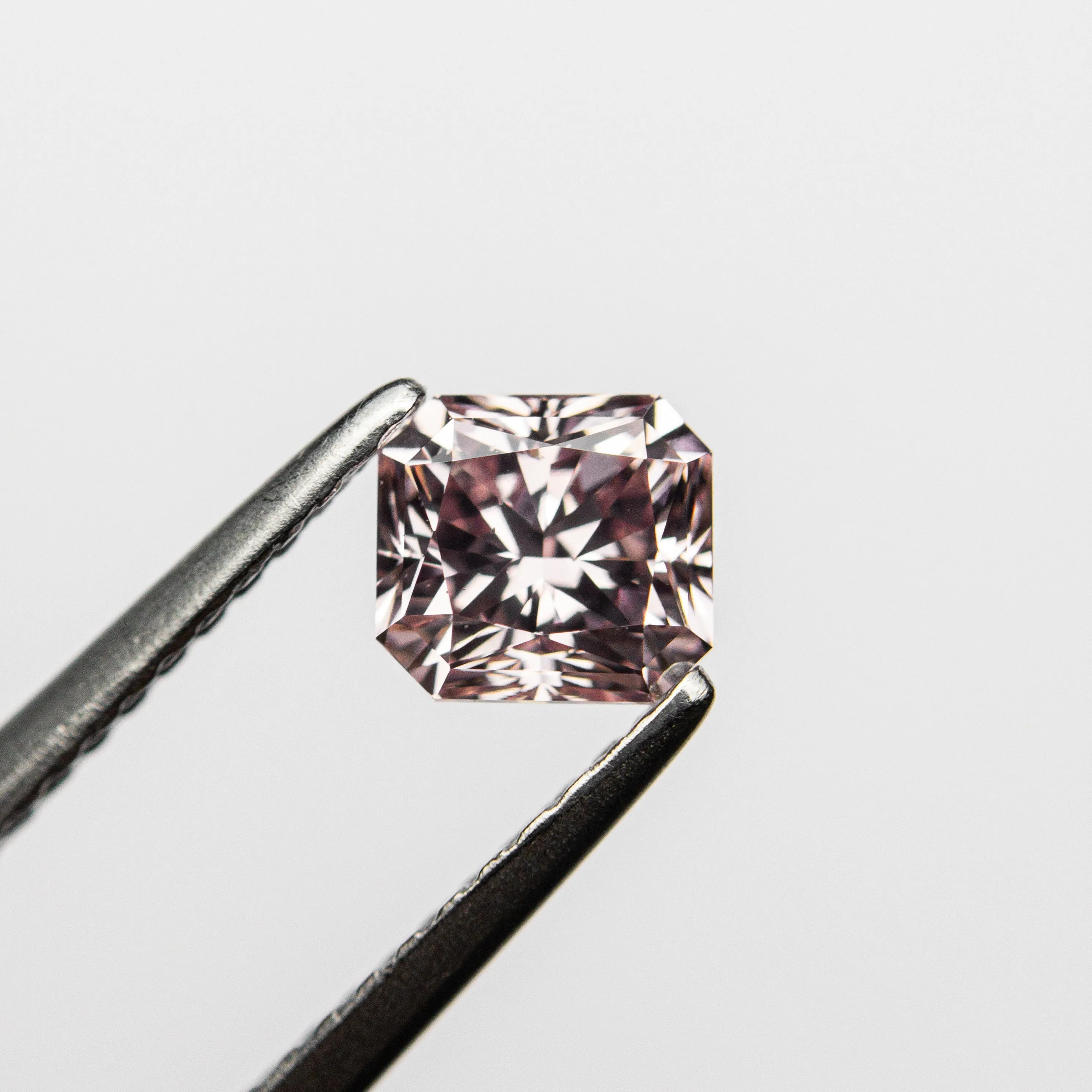 Fancy Intense Pink Brilliant Diamond - 0.70ct Cut Corner Rectangle