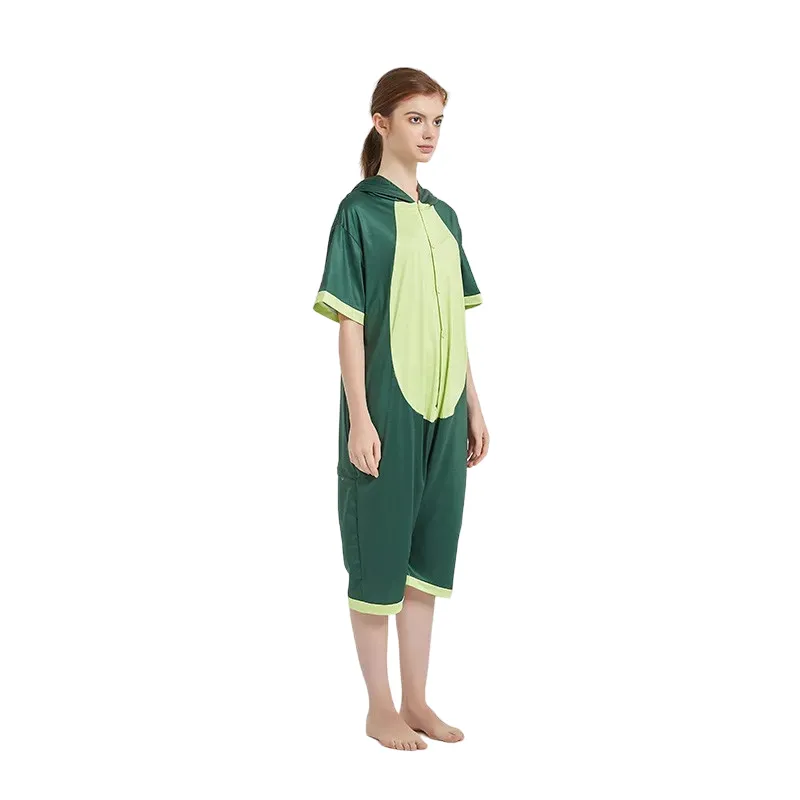 Green Dinosaur Adult Summer Onesie