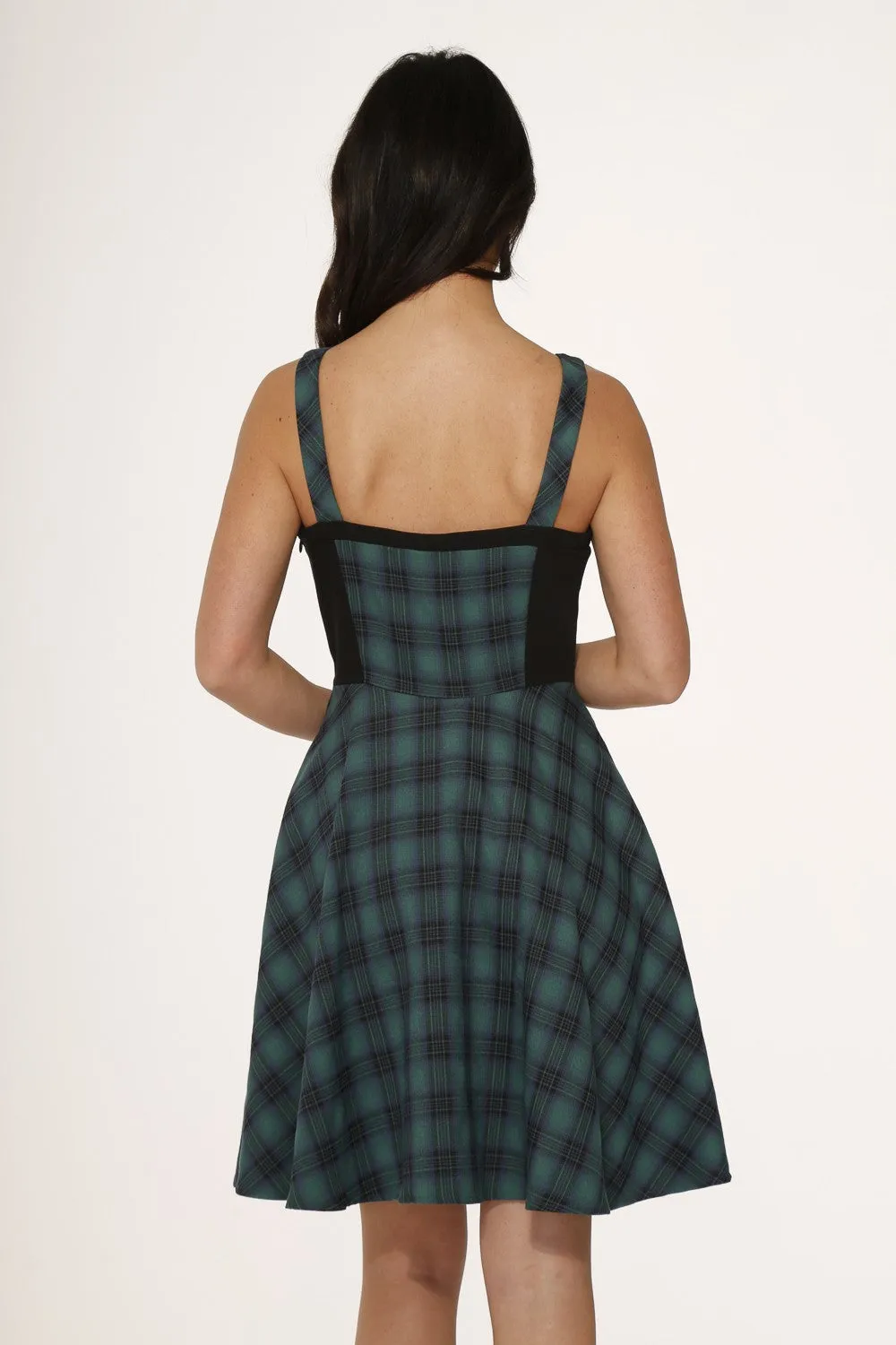 Green Plaid Dress