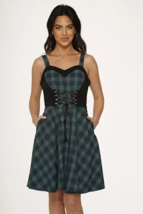 Green Plaid Dress