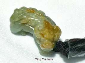 Hong Burmese Jadeite Ox Pendant (BJP916)