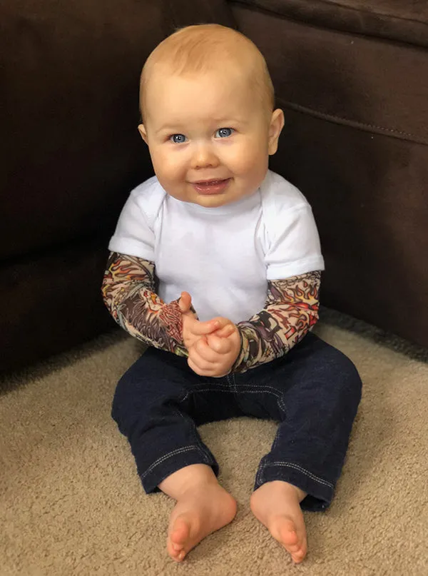 Infant Tattoo Sleeve Onesie