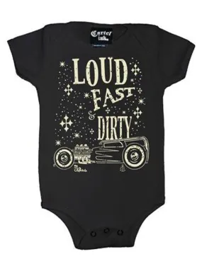 Infant's Loud Fast Dirty Onesie