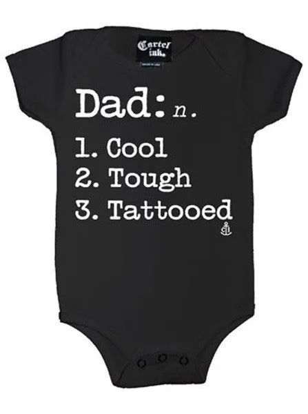 Infant's The Definitions Of Dad Onesie