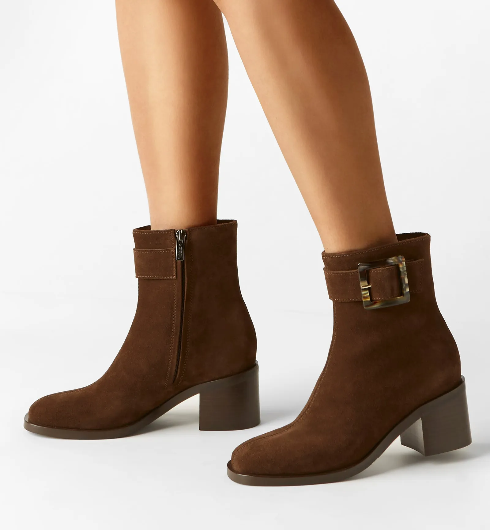 JUSTINE SUEDE BOOTIE