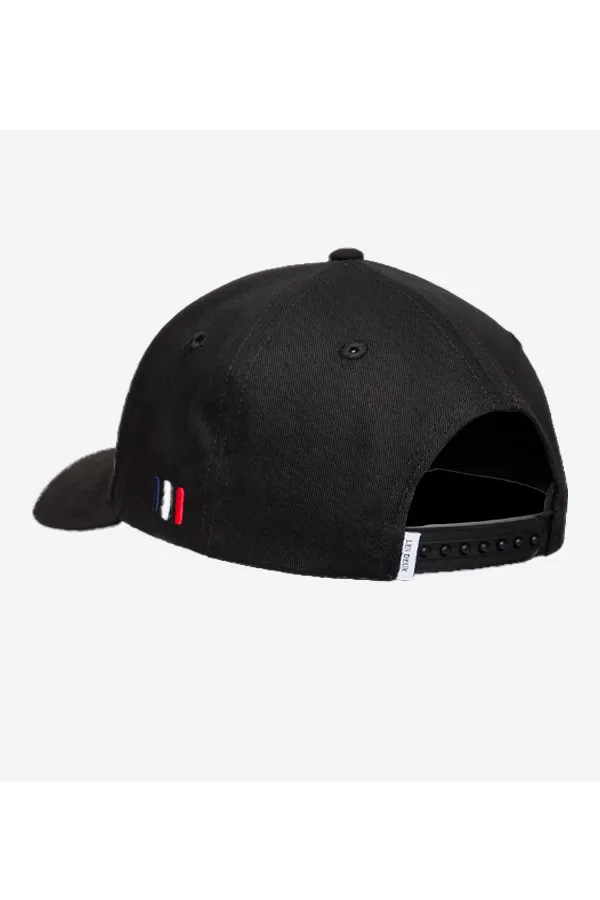 Les Deux Blake Suede Cap Black