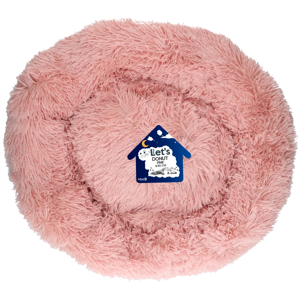 Let's Sleep Donut 100 cm Beige Roze