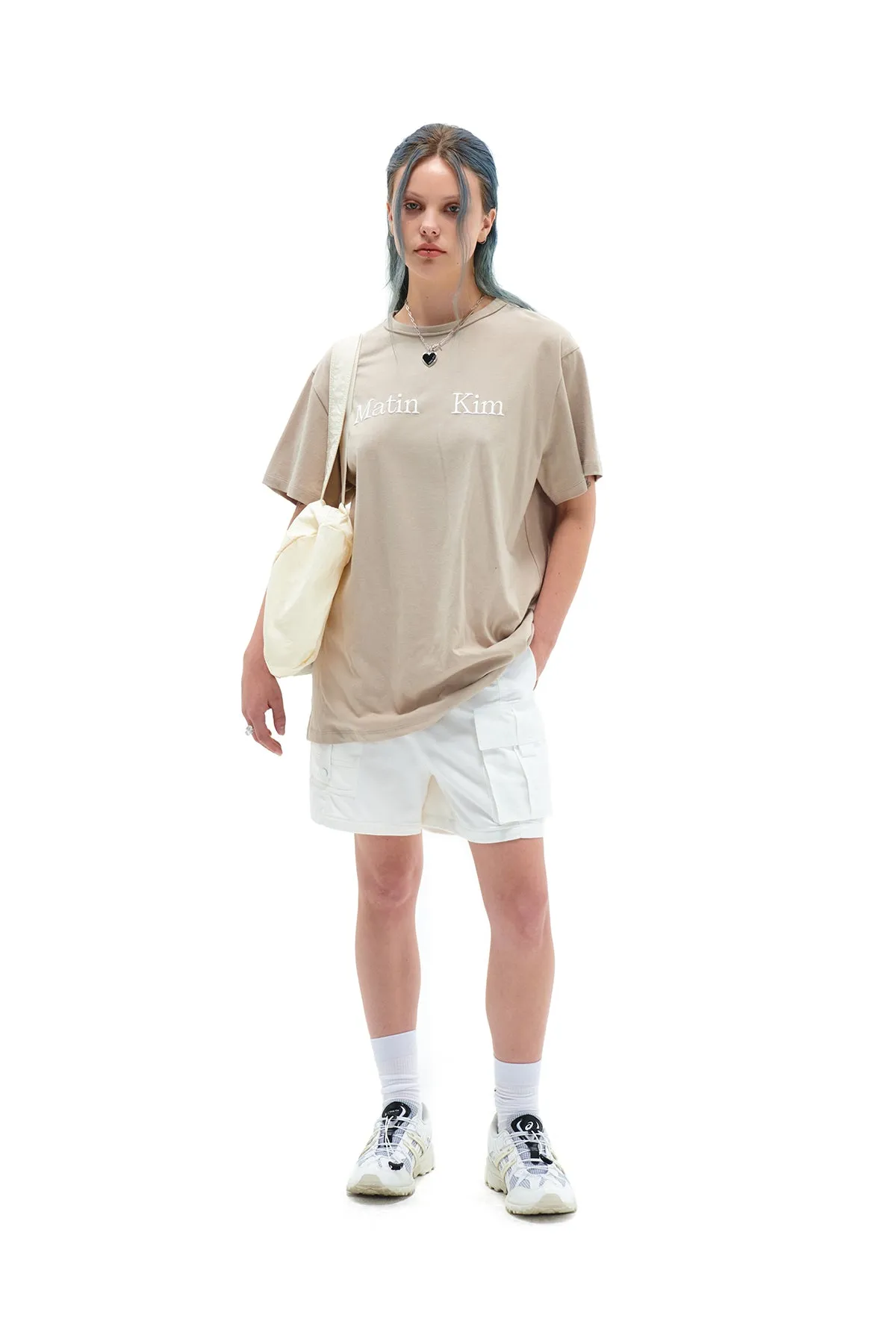 MATIN LOGO TOP IN BEIGE (直播價至今晚23:59)