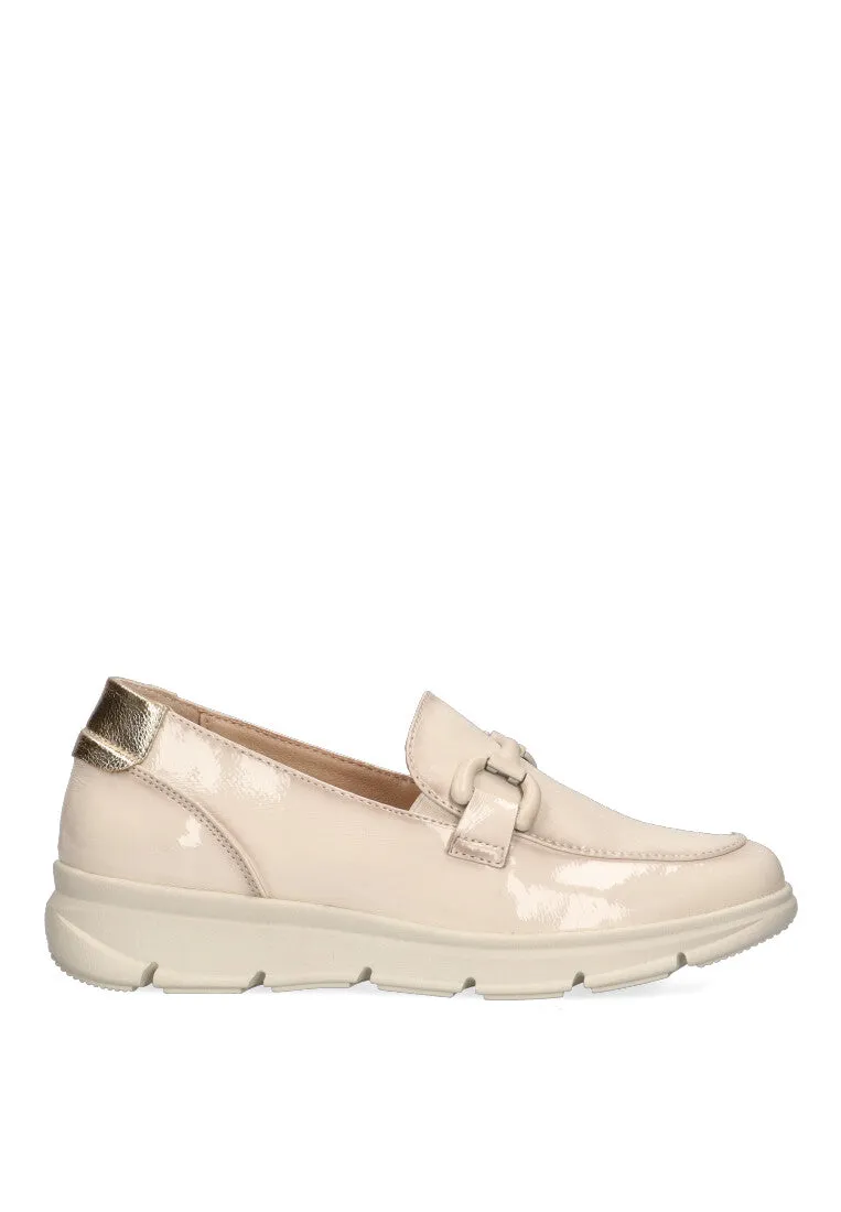 MOCASIN CONFORT CADENA ARMONY MARECHIARO 68007 MUJER, BEIGE