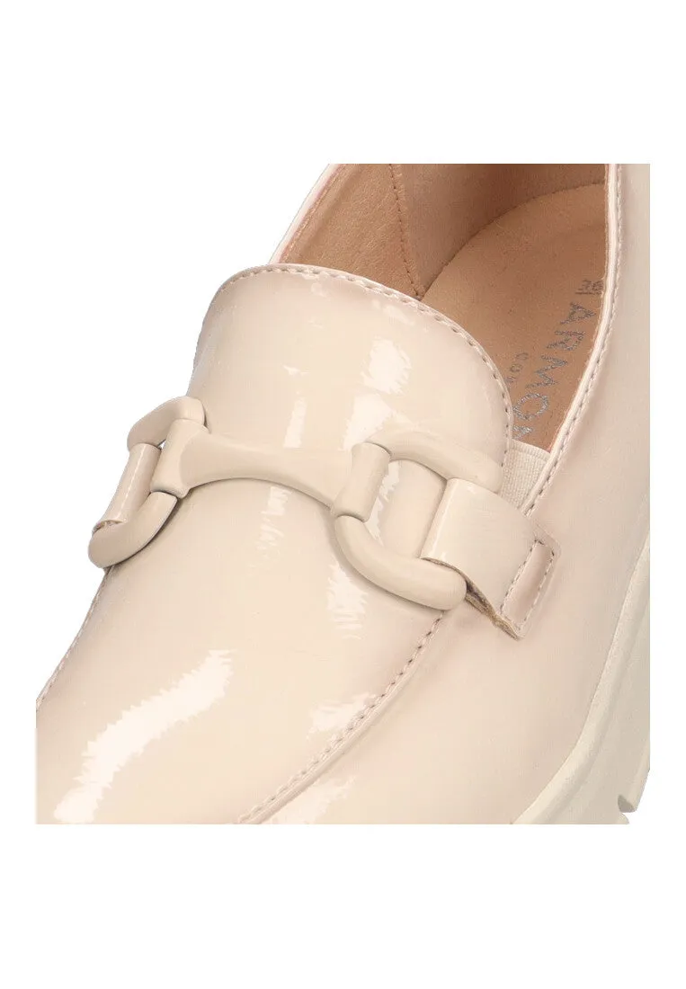 MOCASIN CONFORT CADENA ARMONY MARECHIARO 68007 MUJER, BEIGE