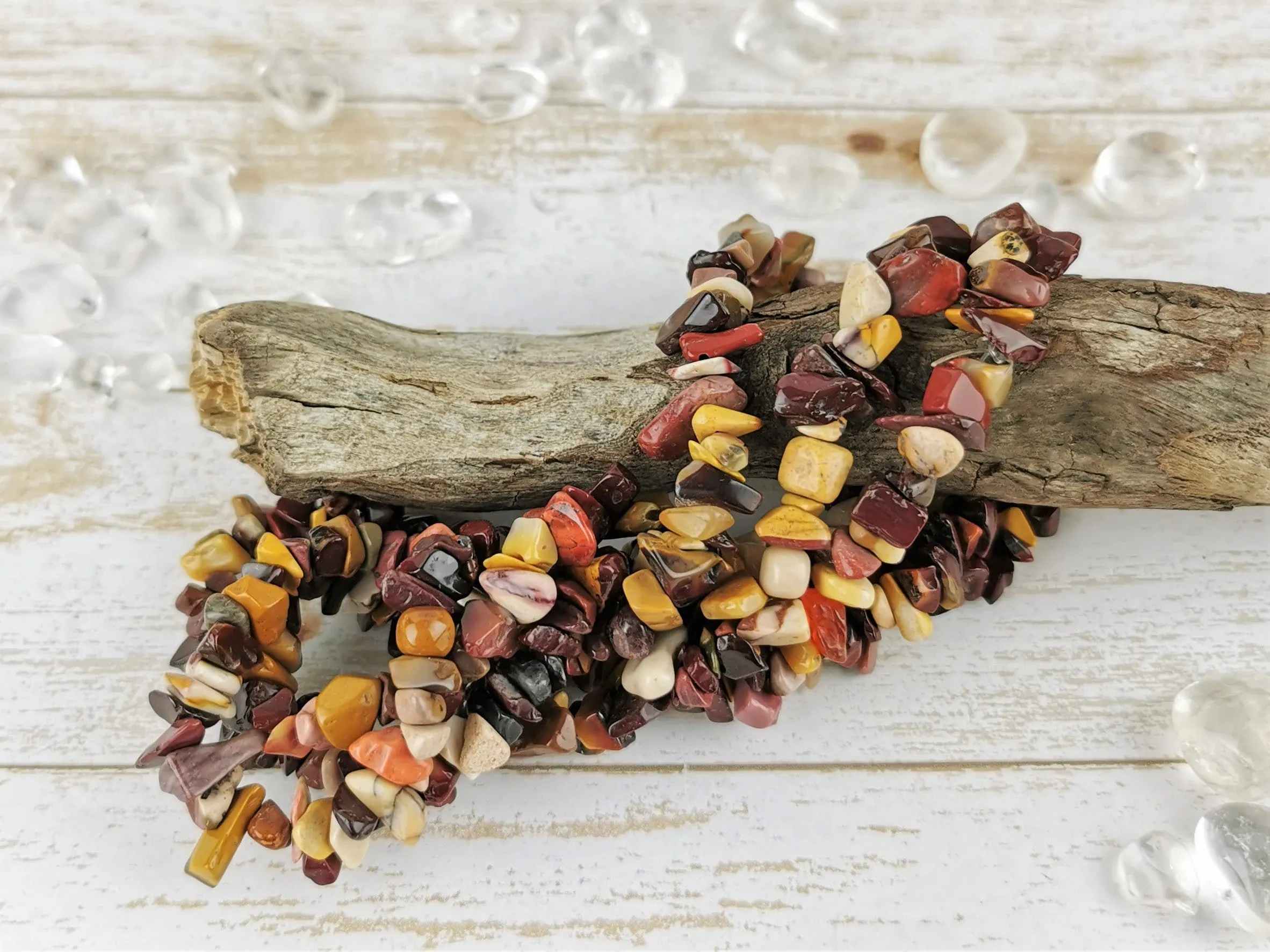 Mookaite Chip Beads